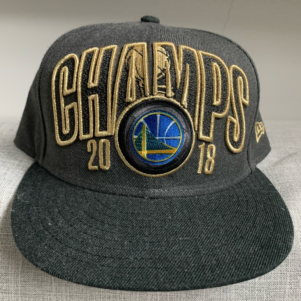 Warriors 2018 Championship Cap